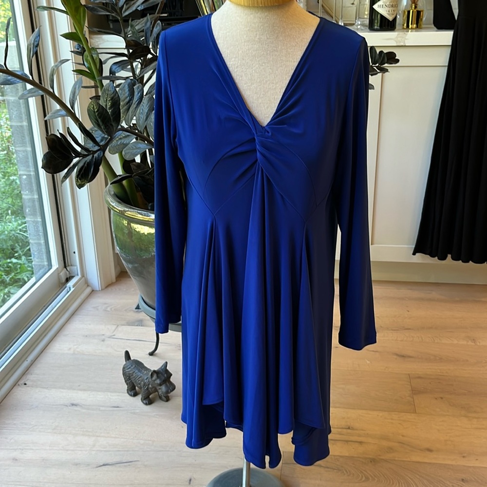 Sympli Blue Long Sleeve Tunic/Dress size 14